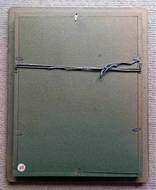 谷上信博 タイトル「アンティークドール」F４号 油絵 サイン 1989年制作