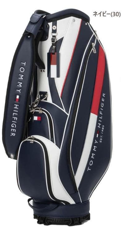 トミーヒルフィガー カート キャディバッグ thmg4sc5 【9.0型】 紺