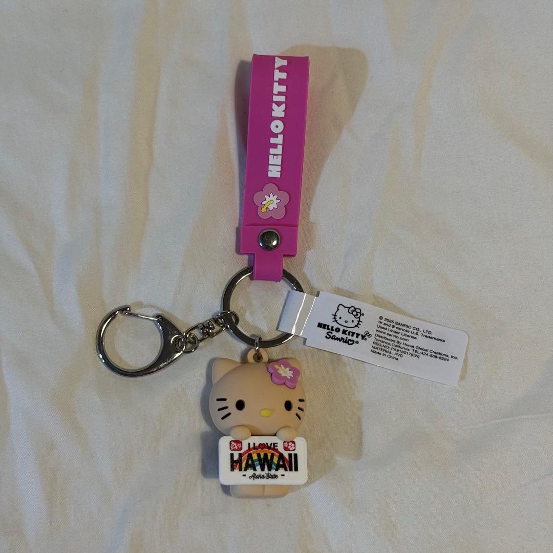 【新品】ハワイ限定 ハワイキティ マーメイドキティ キーホルダー ストラップ