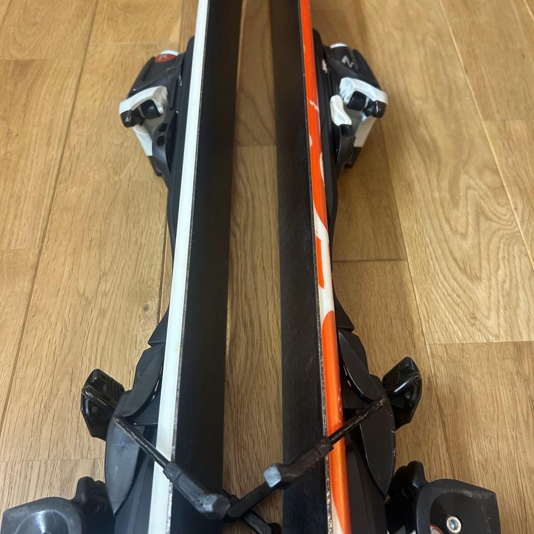 ROSSIGNOL スキー板(130cm）とストック(85cm）セット