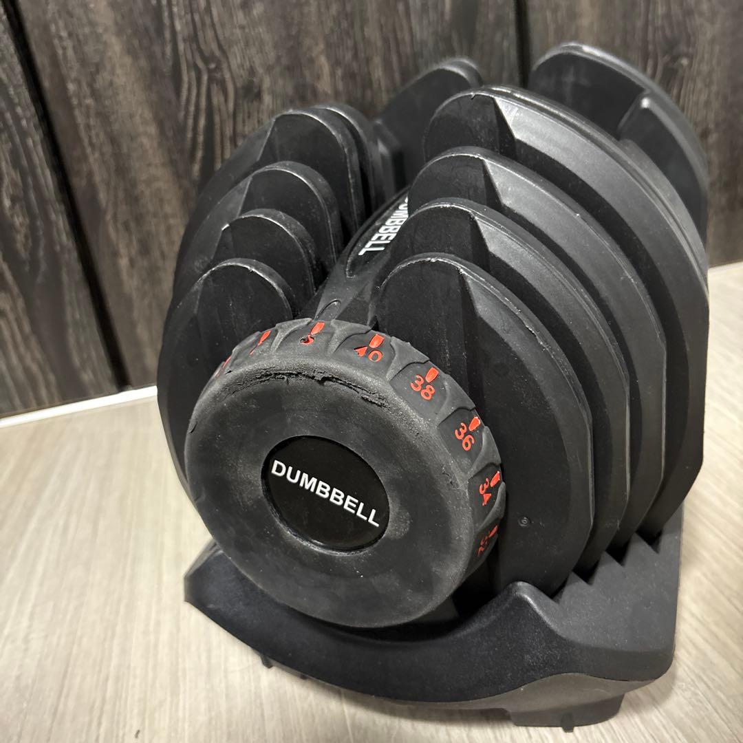 TOP FILM 可変式ダンベルセット 40kg×2 ジャンク扱い