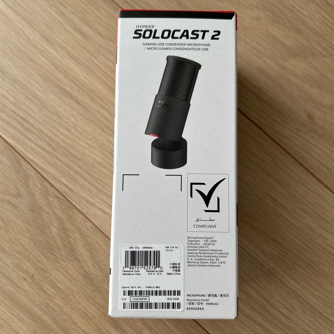 HyperX SOLCAST 2 USBマイク