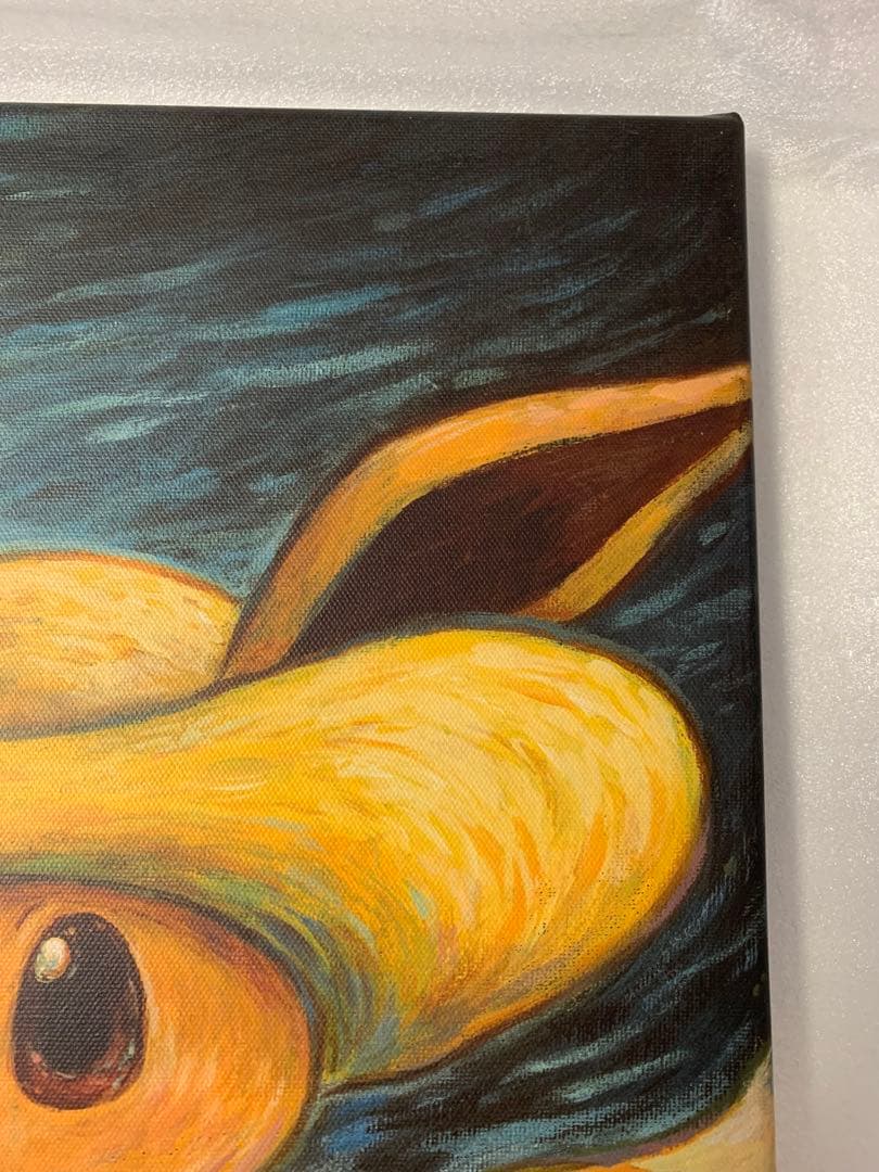 (証明書付き)ポケモン ゴッホ展 イーブイ キャンバスゴッホイーブイ