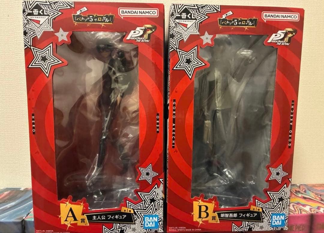 一番くじ　ペルソナ5 A賞 B賞 明智吾郎 ジョーカー フィギュア