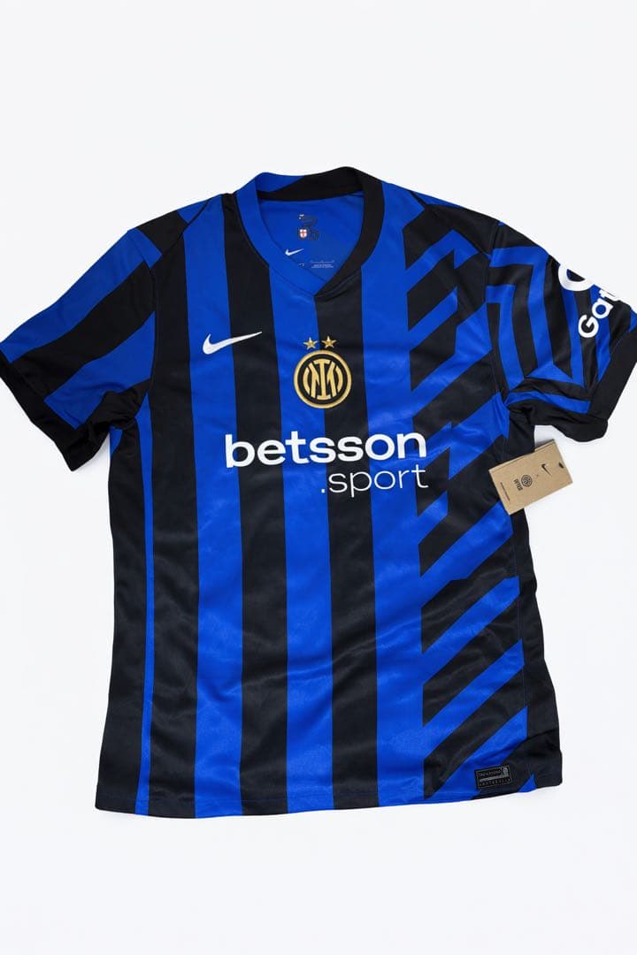 【新品タグ付】インテル 24-25 ホーム ユニフォーム　Mサイズ