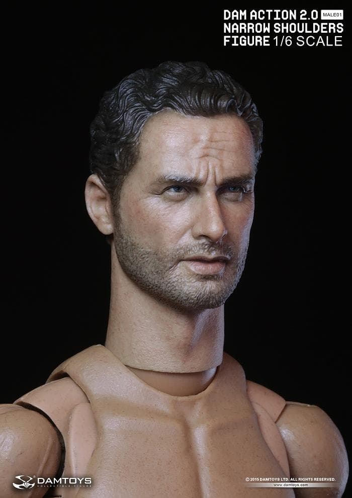 DAMTOYS　NARROW SHOULDERS BODY 1/6 RICK