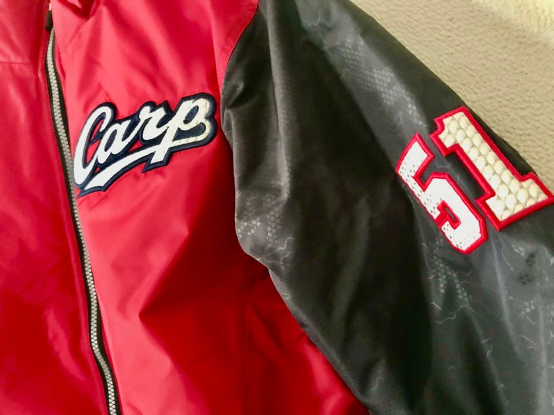 ネームタグ付き現メジャーリーガー　カブス　元カープ　鈴木誠也　グランドコート　L