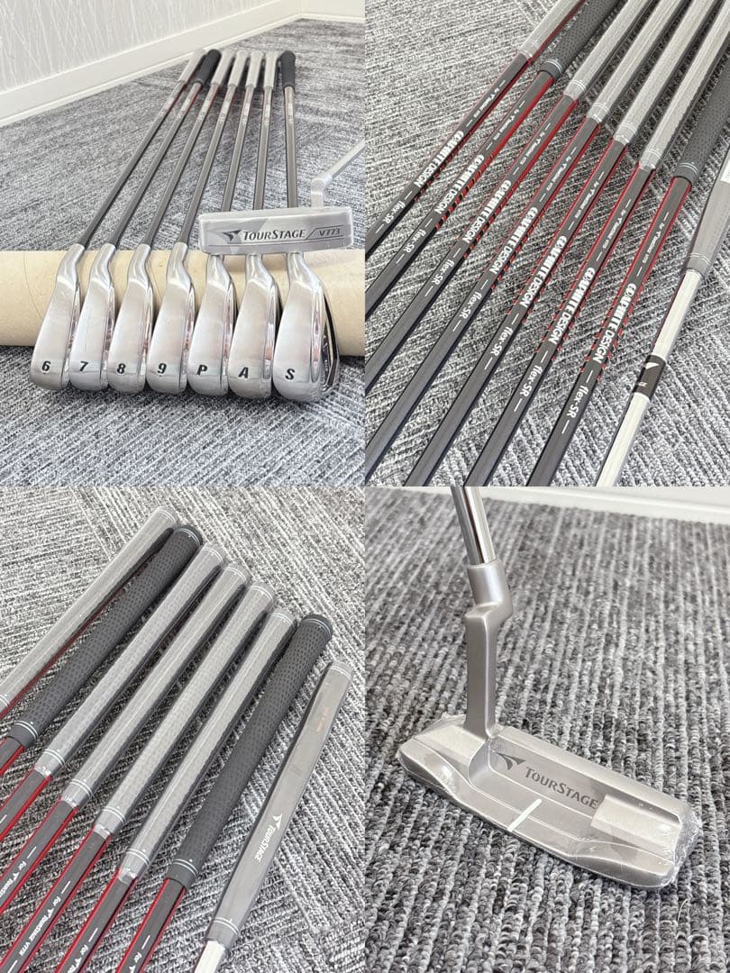 ほぼ未使用❗️超豪華❗ツアーステージ V773★初心者用 メンズ本格ゴルフセット