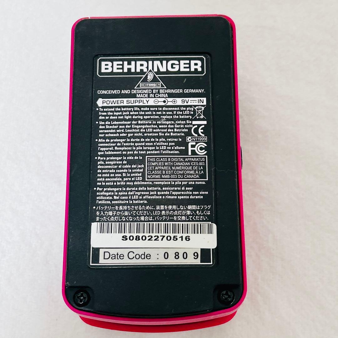 BEHRINGER ベリンガー エフェクター FD300 ディストーション