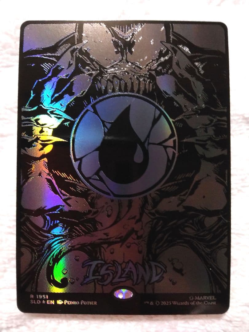 Secret Lair 基本土地5種セット レイズドfoil