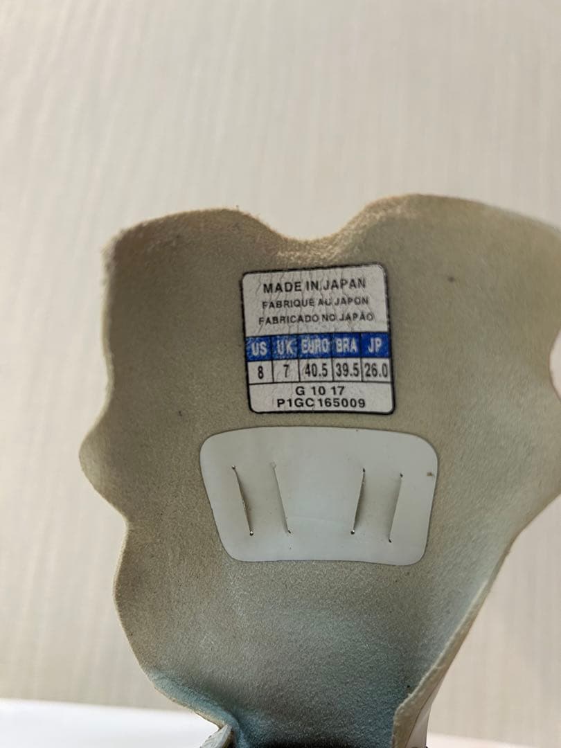 Mizuno サッカースパイクシューズ ホワイト/ブラック/レッド