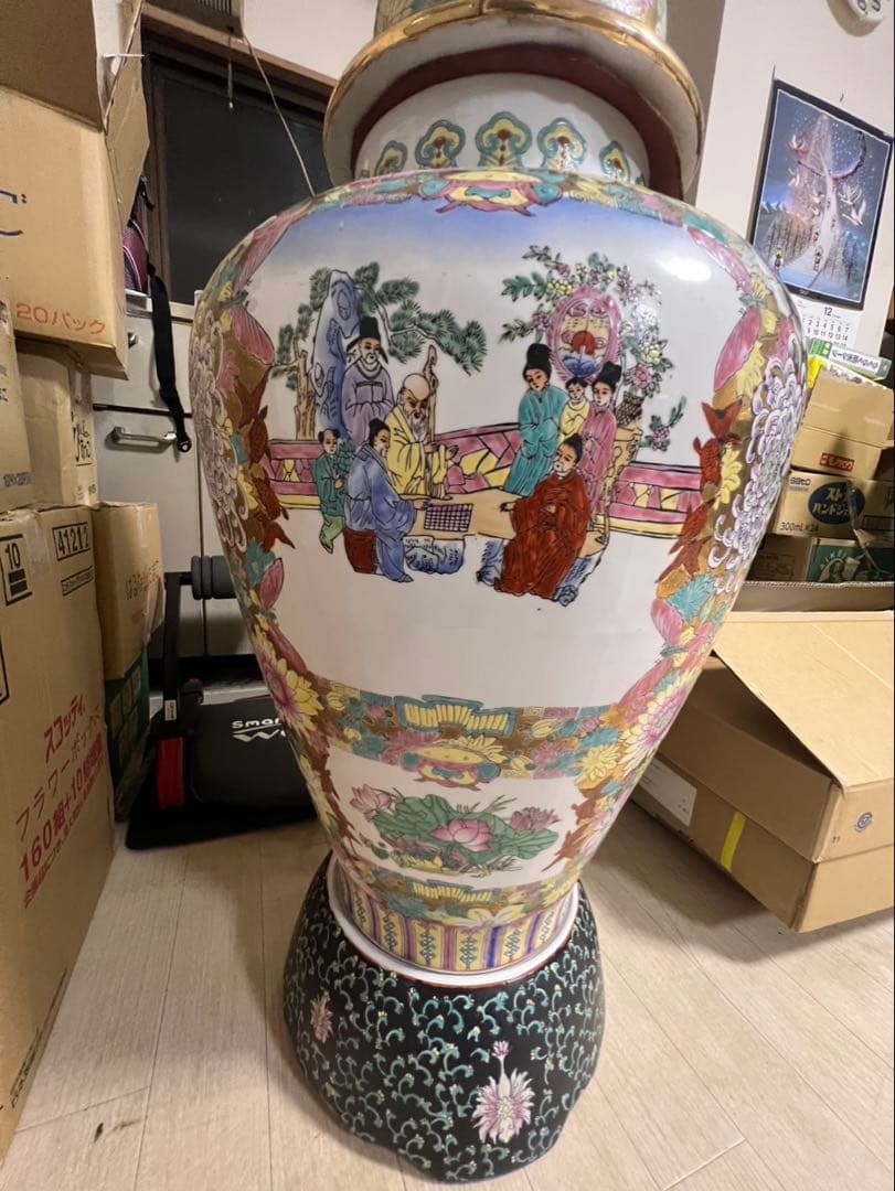 壺(中国アンテック美しい装飾)