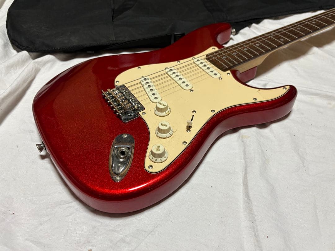 Legend エレキギター　ストラト　キャンディアップルレッド1926-02-1
