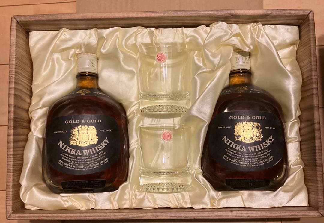 ニッカ　ウイスキー　GOLD＆GOLD