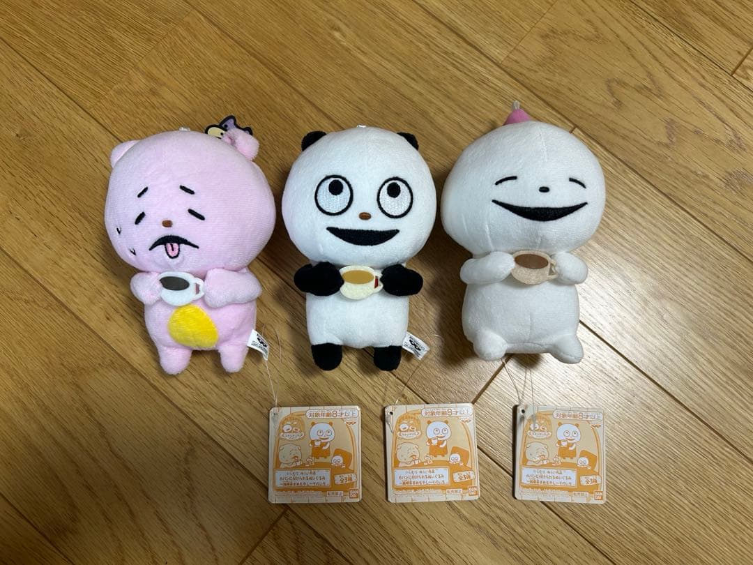 にしむらゆうじ　純喫茶まめもやし　カバンに付けられるぬいぐるみ　フルコンプセット