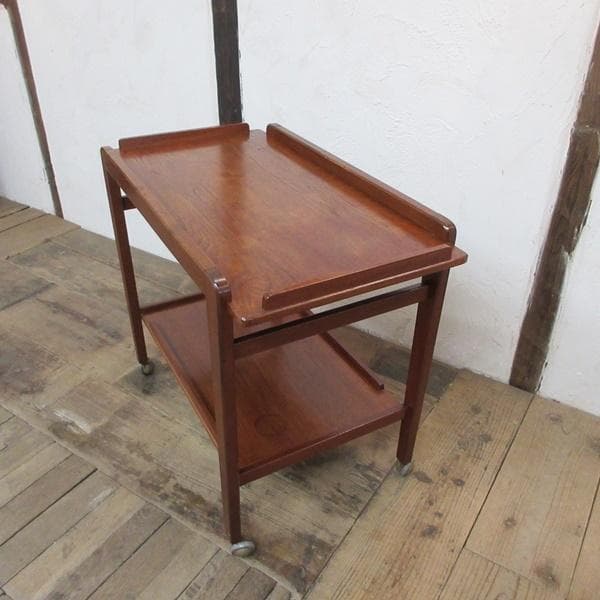 イギリス アンティーク 家具 キッチンワゴン トロリー カフェ 英国 6124e