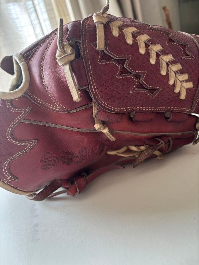 Wilson バーガンディ 硬式グローブ