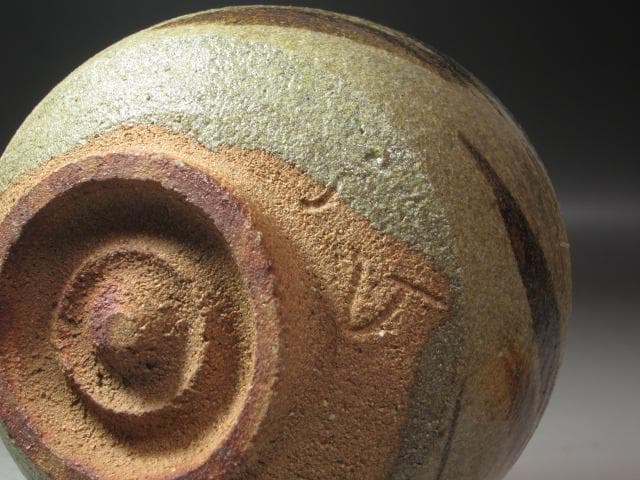 ★　加藤唐九郎　瀬戸唐津茶碗　閑雪★x288