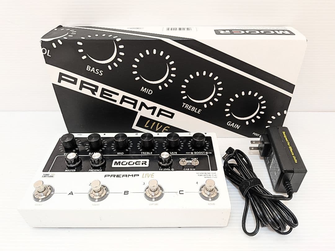 MOOER PREAMP LIVE ギターエフェクター