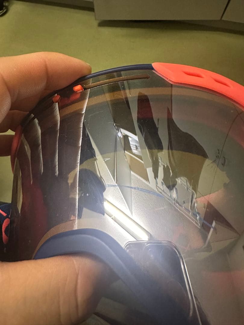 SHRED. ゴーグル ピンク/ネイビー