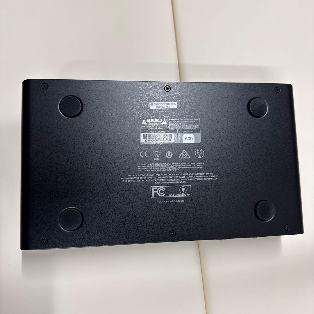 MACKIE モニタースピーカーコントローラー Big Knob Studio+