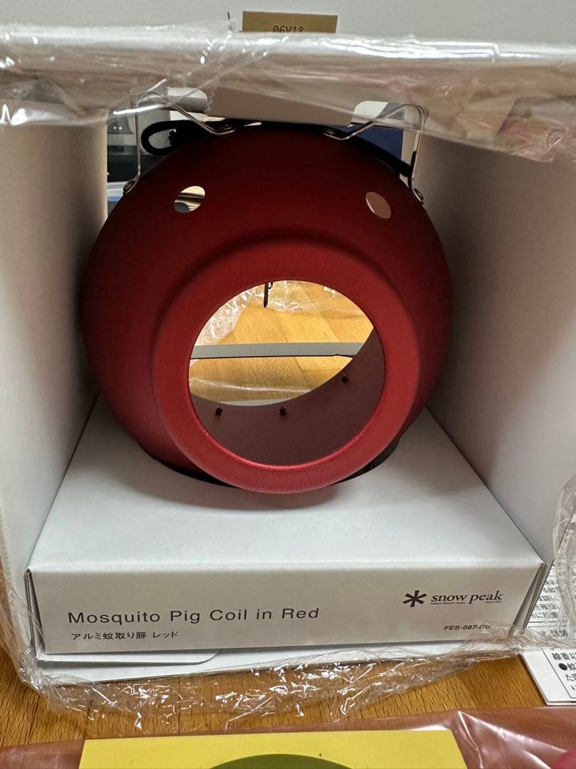 その他 peak Mosquito Pig Coil in Red
