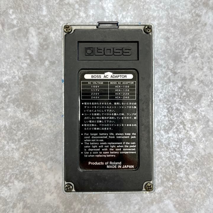 BOSS CS-1 Compression Sustainer コンプレッサー