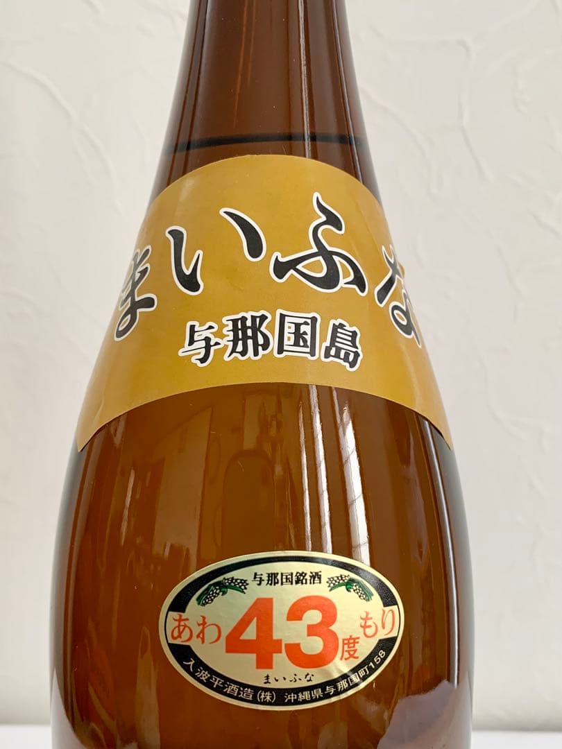 入波平酒造「 舞富名 」 43度,1,800ml 17年物 / 泡盛古酒