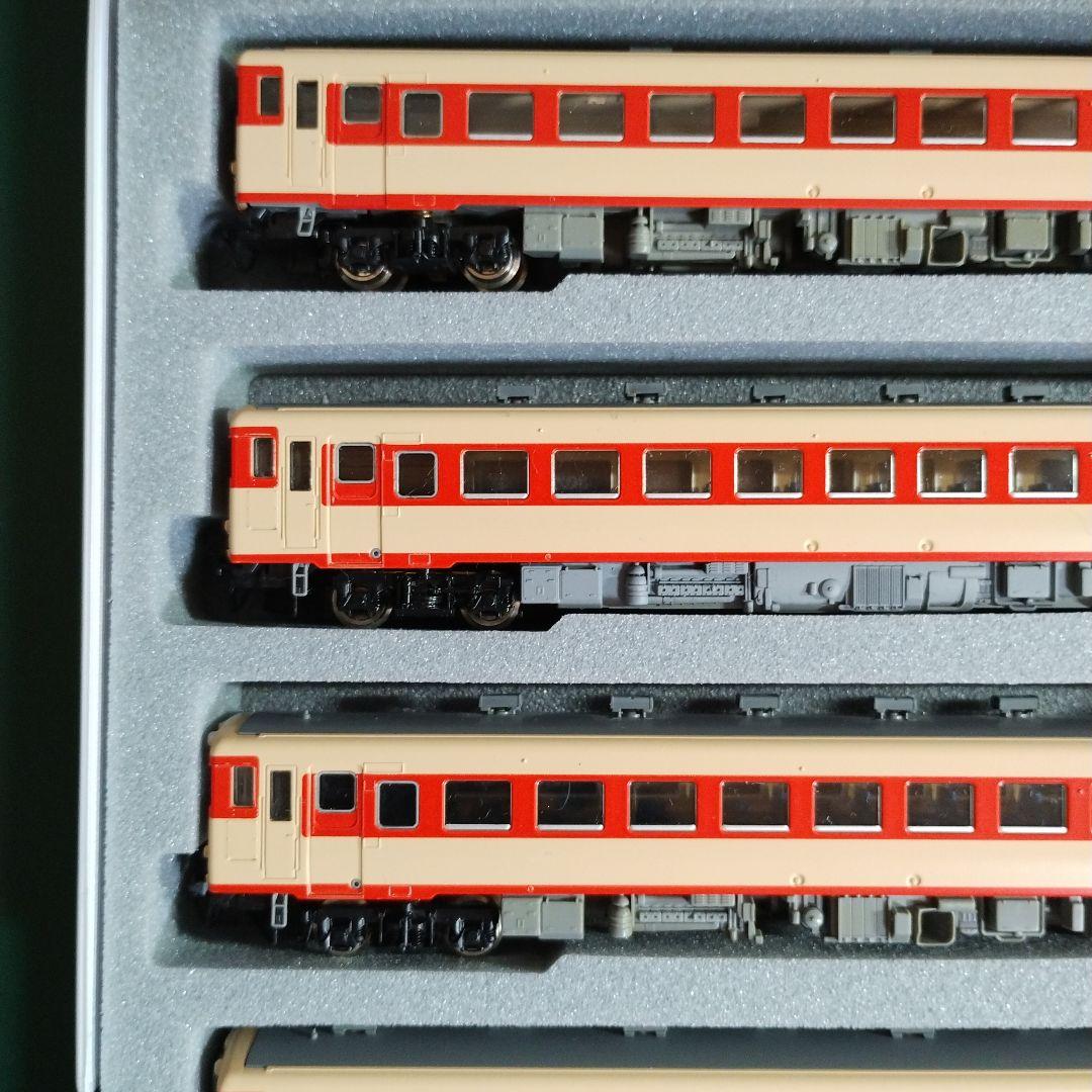 049 Nゲージ 鉄道模型6両セット 赤/クリーム