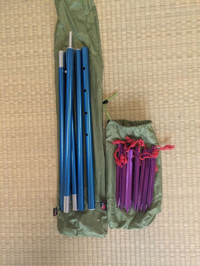 Luxeルクセ　ワンポールテント2点　トレイルピーク　ミニピーク2　インナー2点