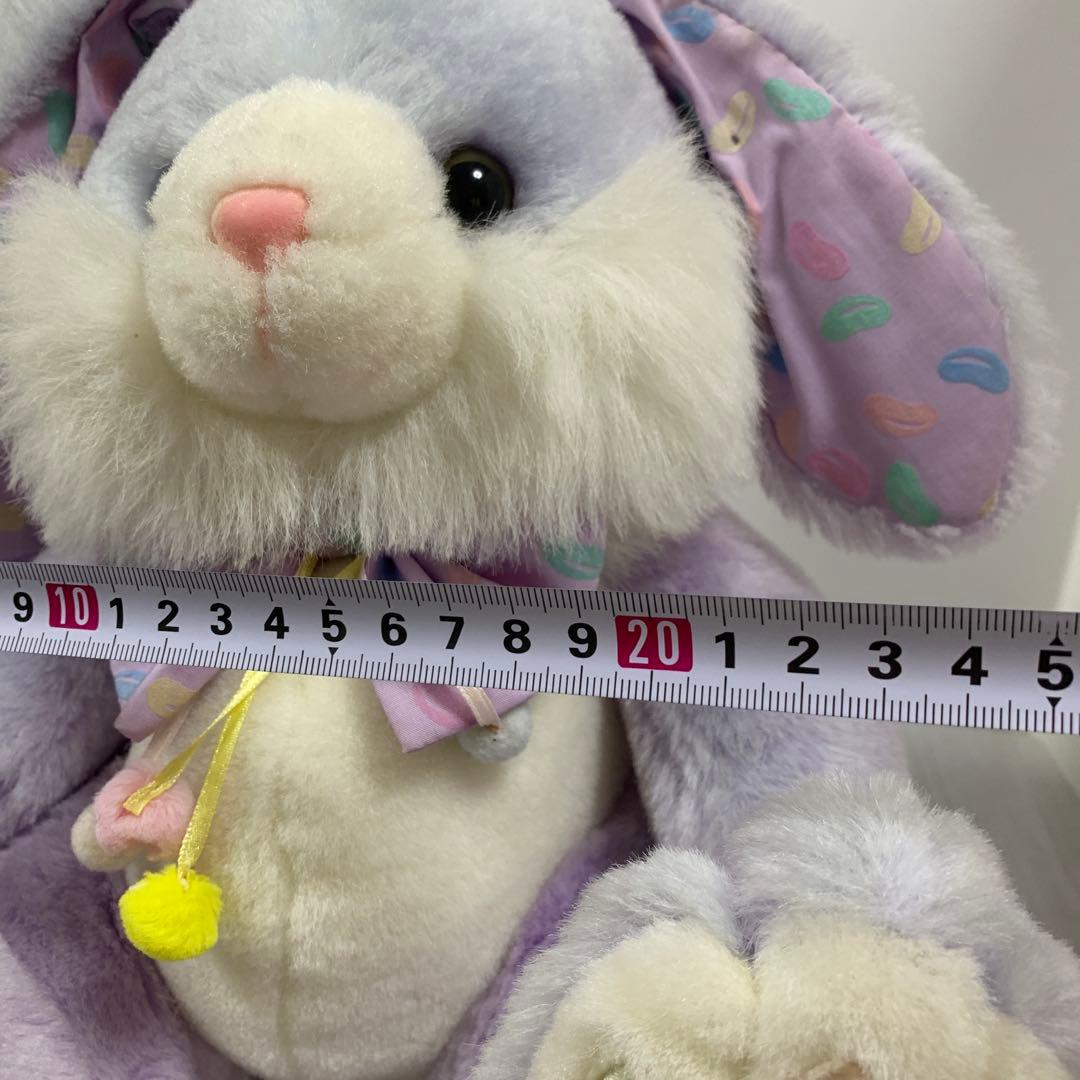NJ☆ レトロ　紫色のウサギのぬいぐるみ