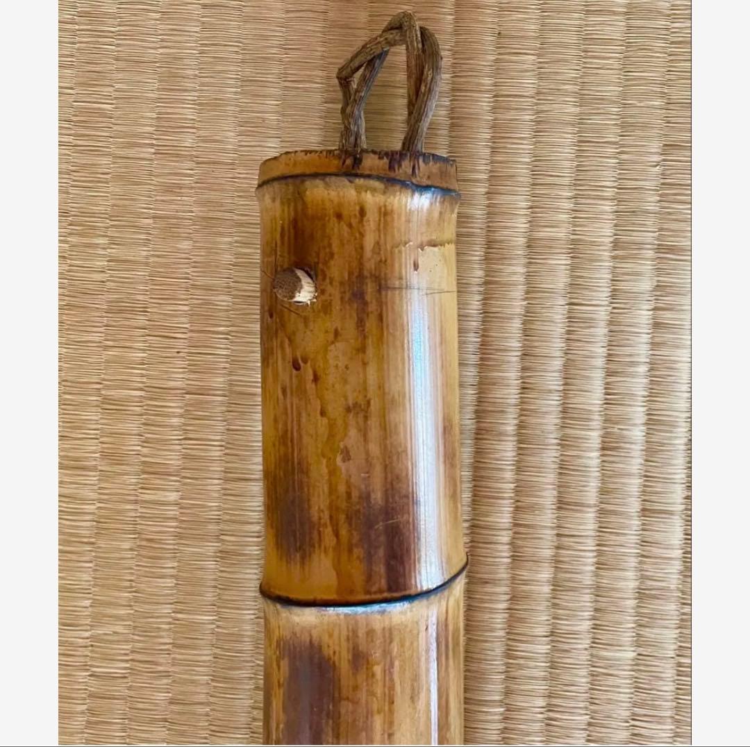 D*P様 囲炉裏自在鉤　竹製　古民具