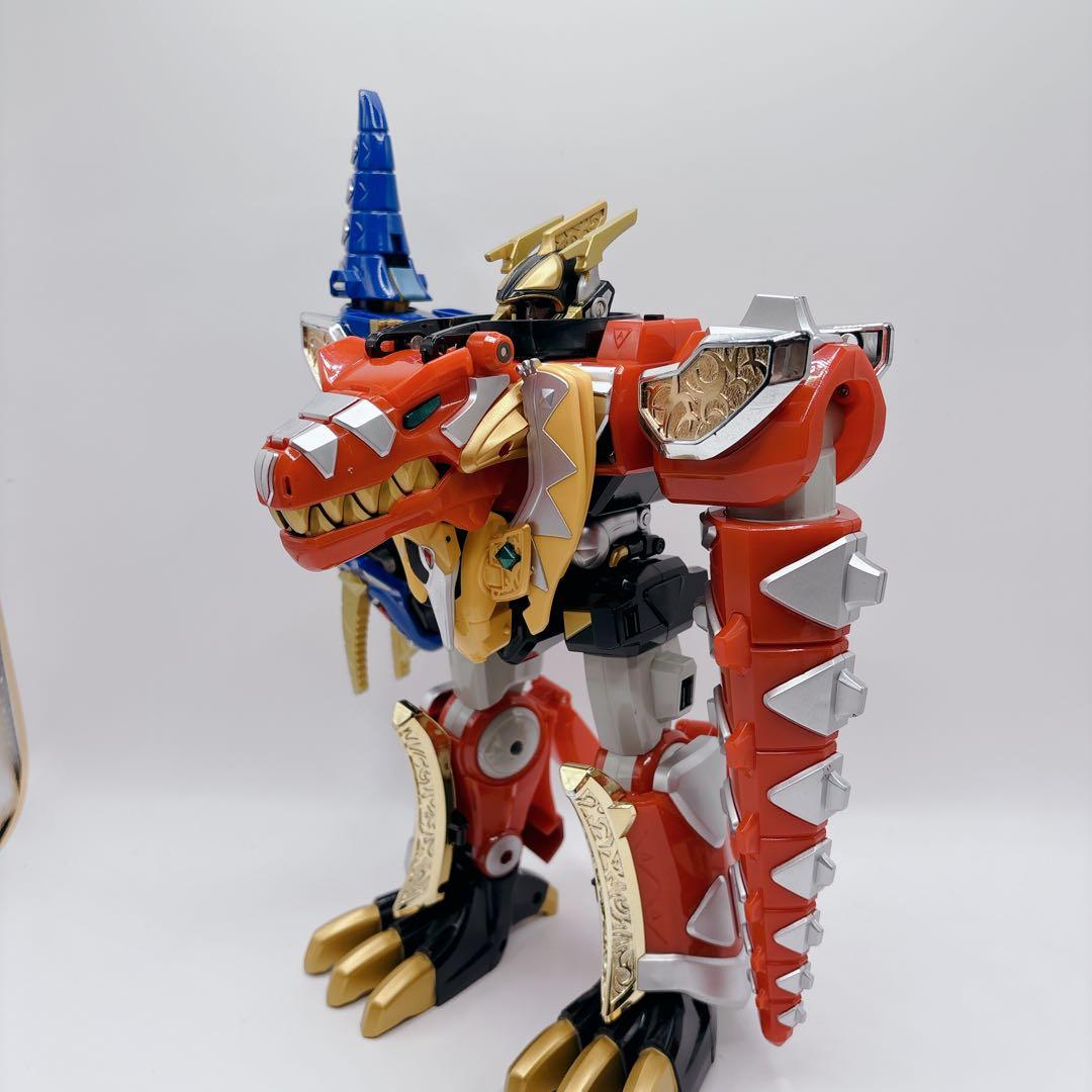 【動作OK】DX爆竜合体 アバレンオー バンダイ 【美品 取説付き】