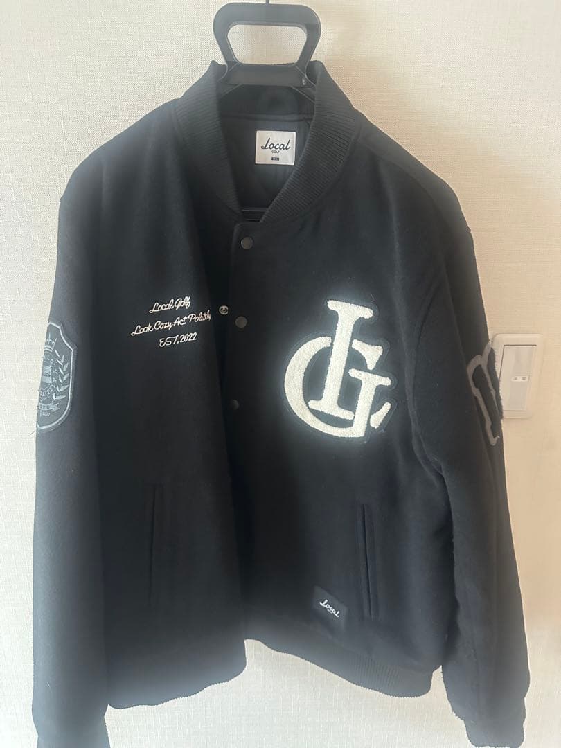 Local Golf メルトン　ジャケット　ワッペン　M/L