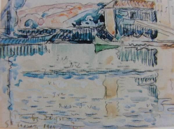 ポール・シニャック、St Tropez、海外版超希少レゾネ、新品額付