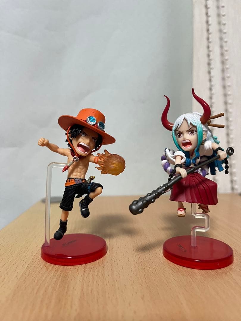 【値下げ】ワンピース　ワーコレ　3船長　ヤマト&エース