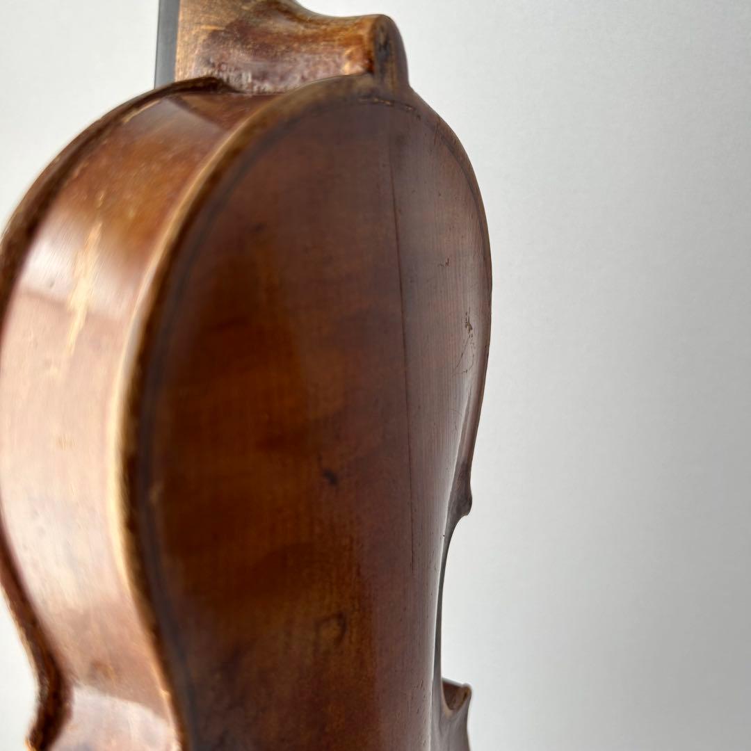 3/4・アンティーク ドイツ／ボヘミア系 バイオリン本体 ジャンク ヴァイオリン