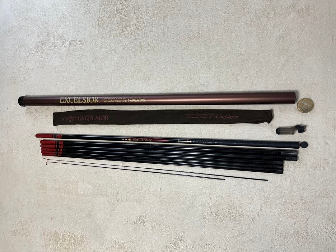 がまかつ　鮎竿　がま鮎初代エクセルシオ  引抜早瀬90