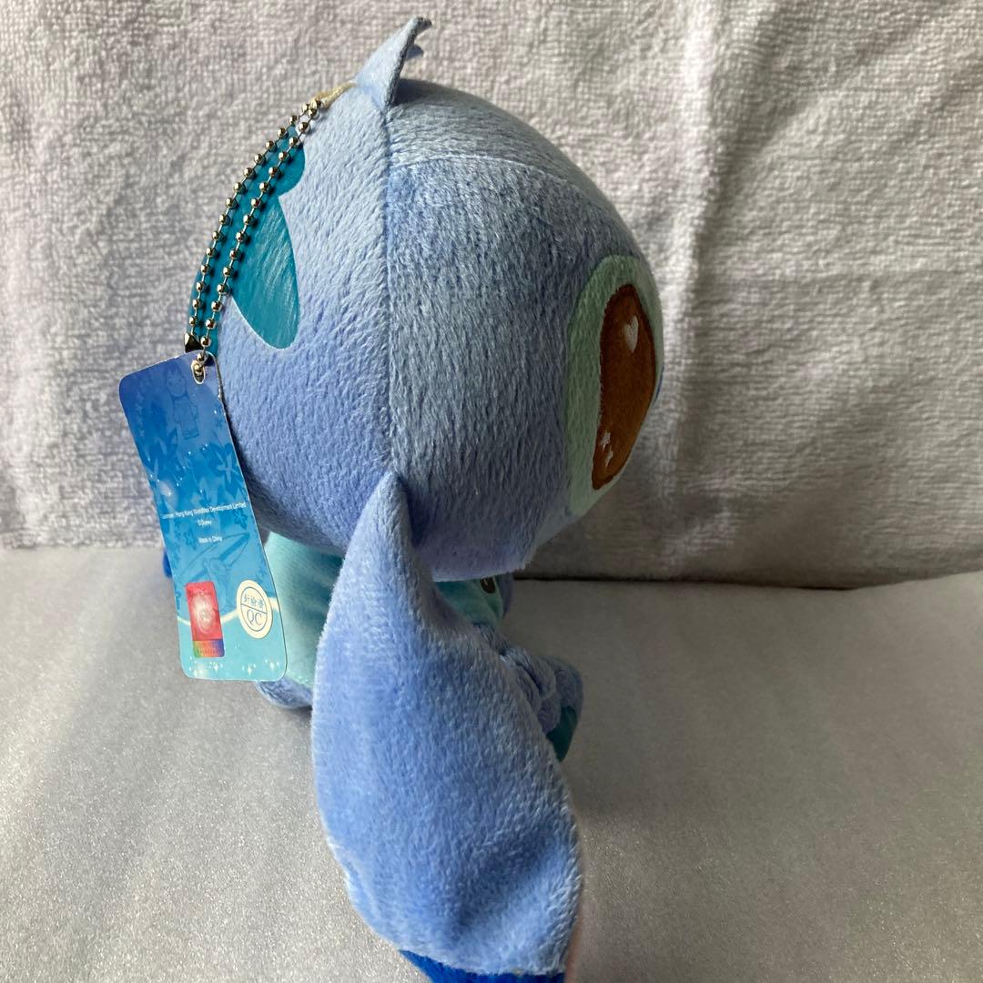 【リロ&スティッチ】ぬいぐるみ スクランプ服 香港ディズニー限定品 レア