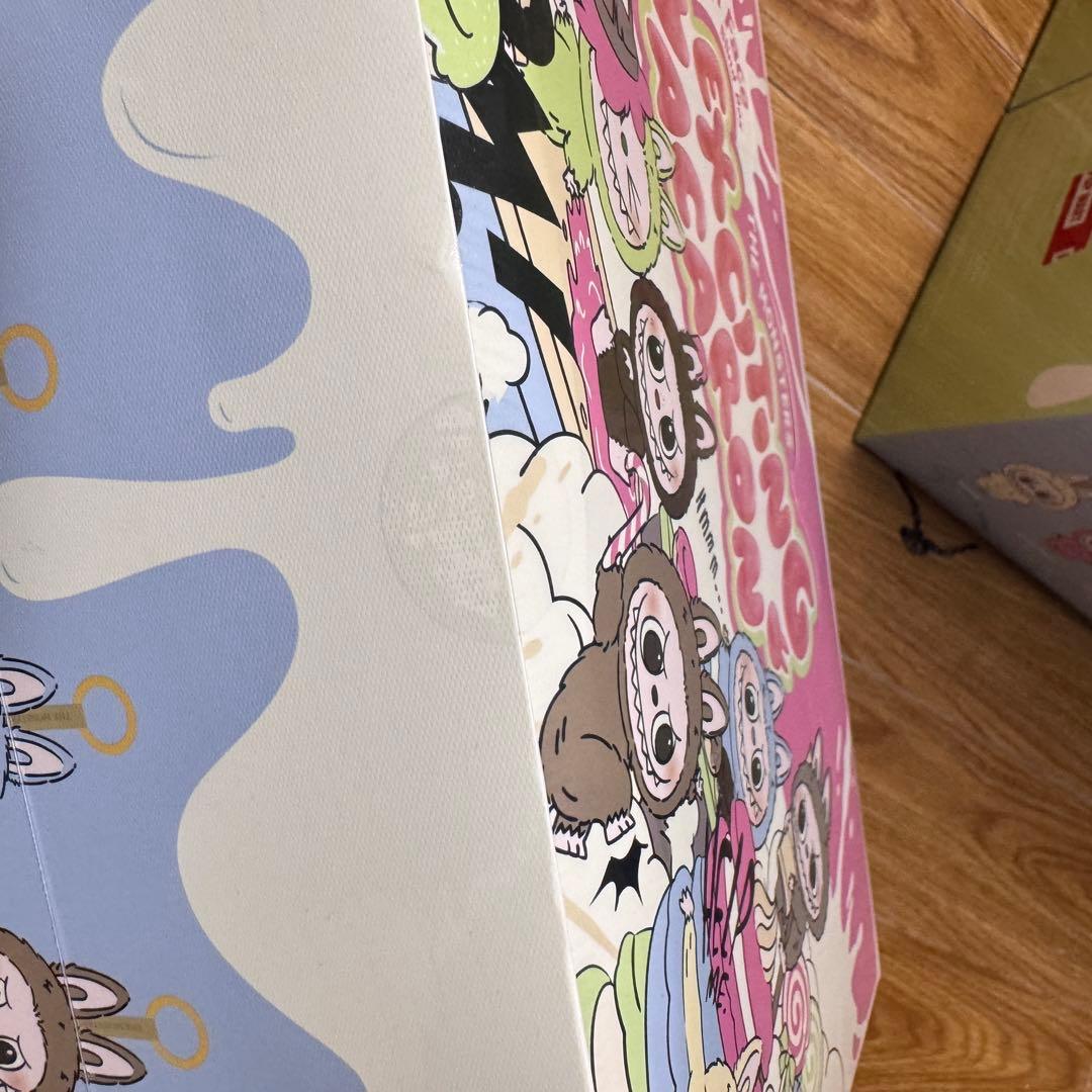 ポップマート ザ モンスターズ (ラブブ) エキサイティングマカロン ぬいぐるみ