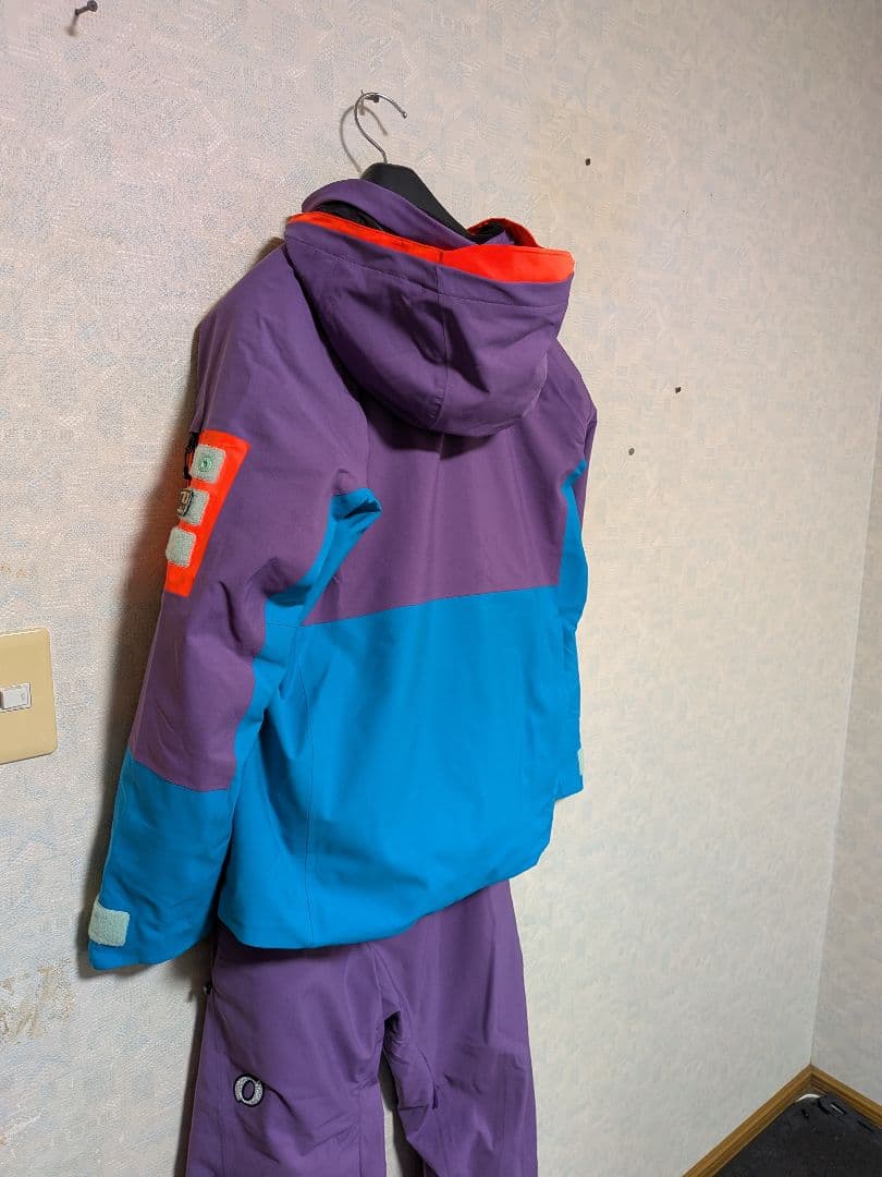 スキーウェア 男性用 紫青