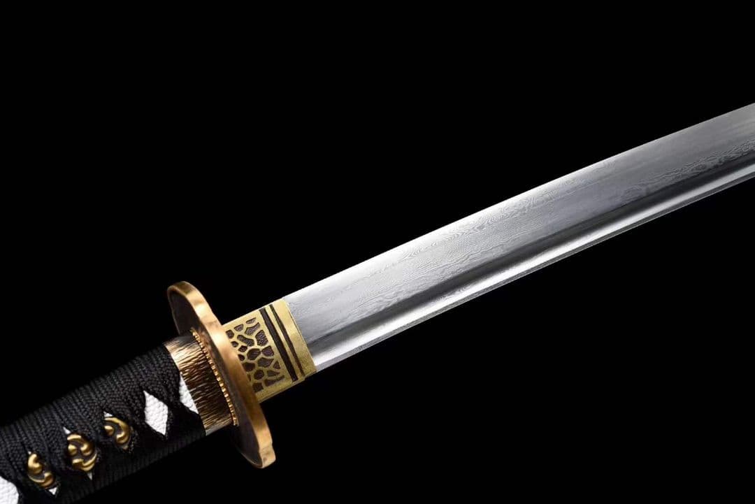 銅装模様鋼武士刀【古神】武具　刀装具　日本刀　模造刀   居合刀