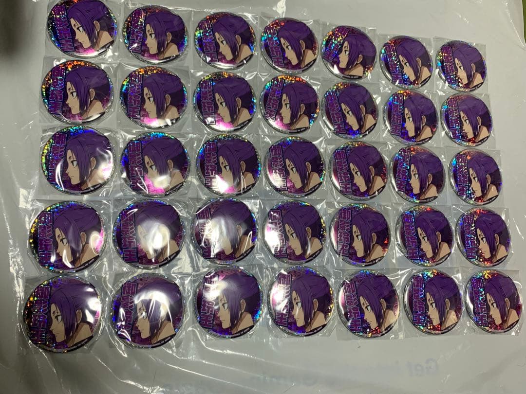 新品未使用 御影玲王35枚セット ブルーロック ホログラム缶バッジvol.2