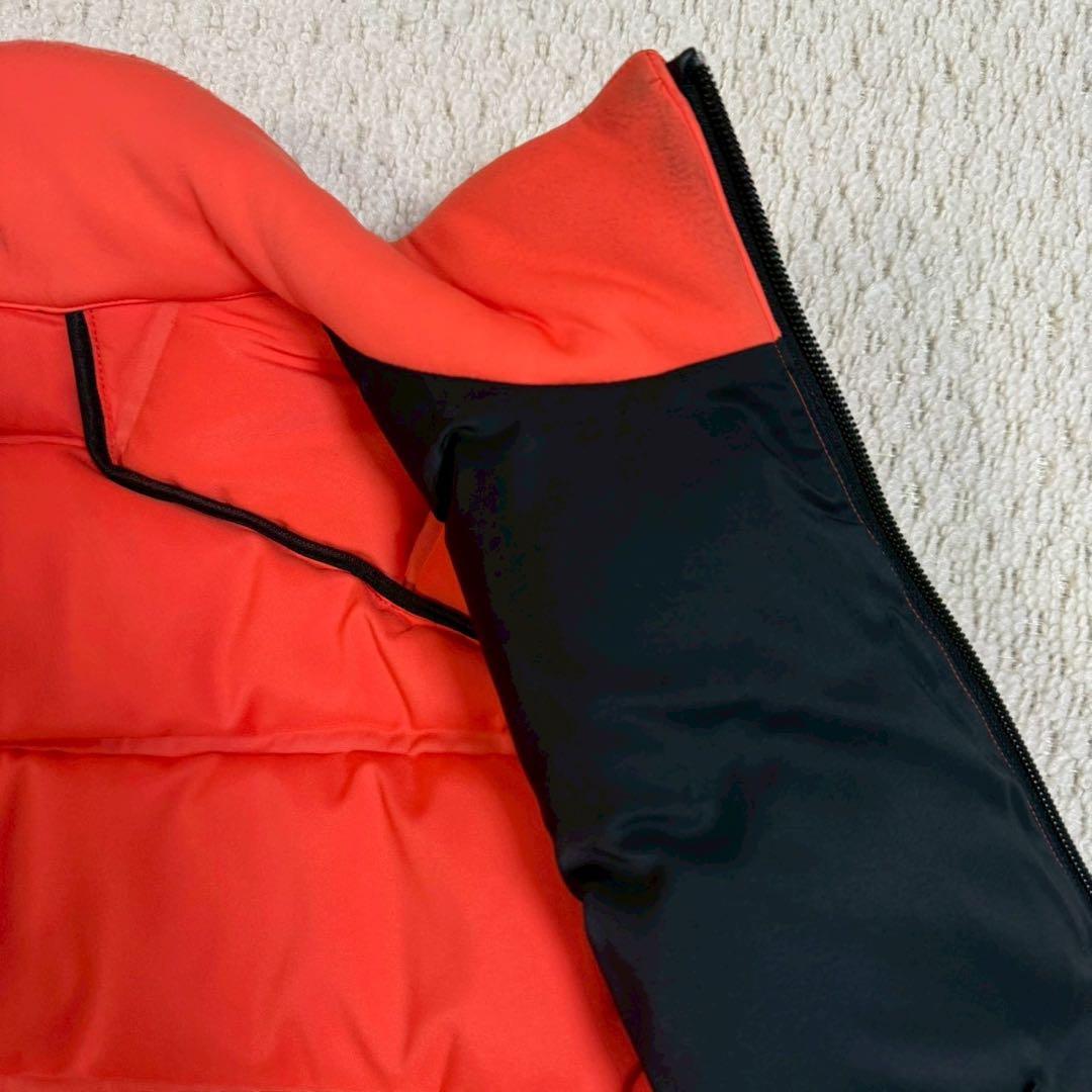 デサントゴルフ ダウンジャケット M オレンジ