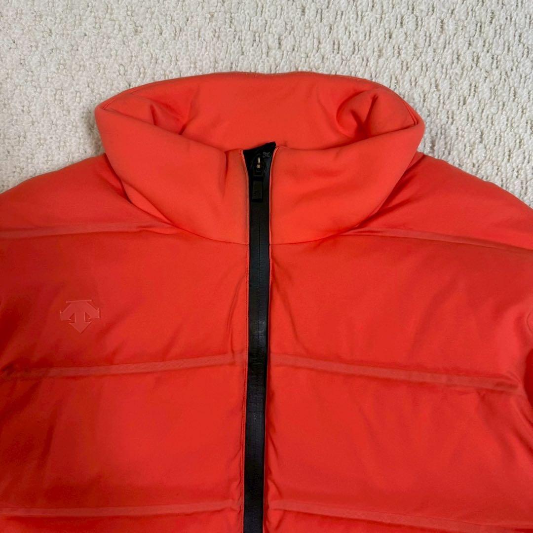 デサントゴルフ ダウンジャケット M オレンジ