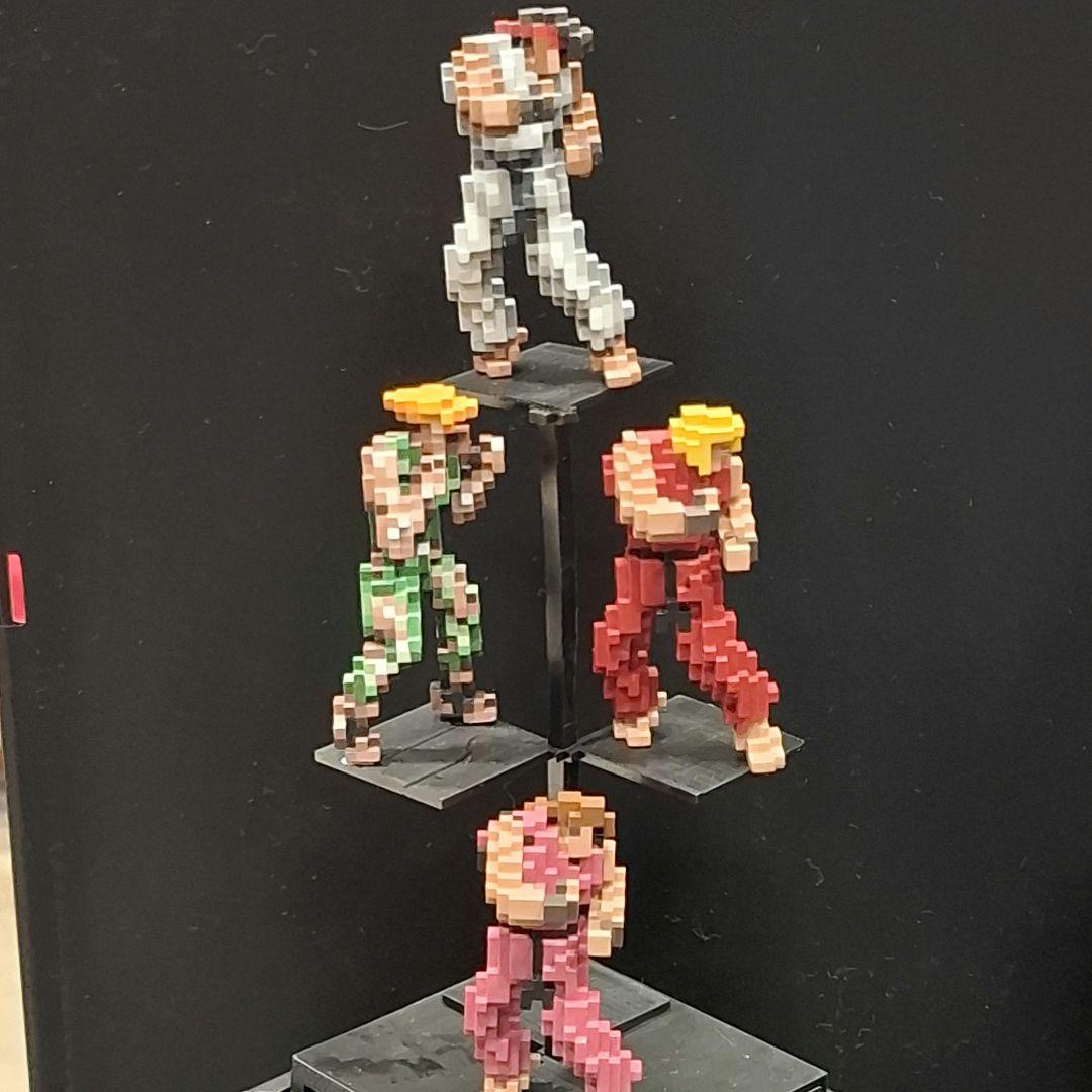 ワンフェス　ドット絵3D　ストリートファイター