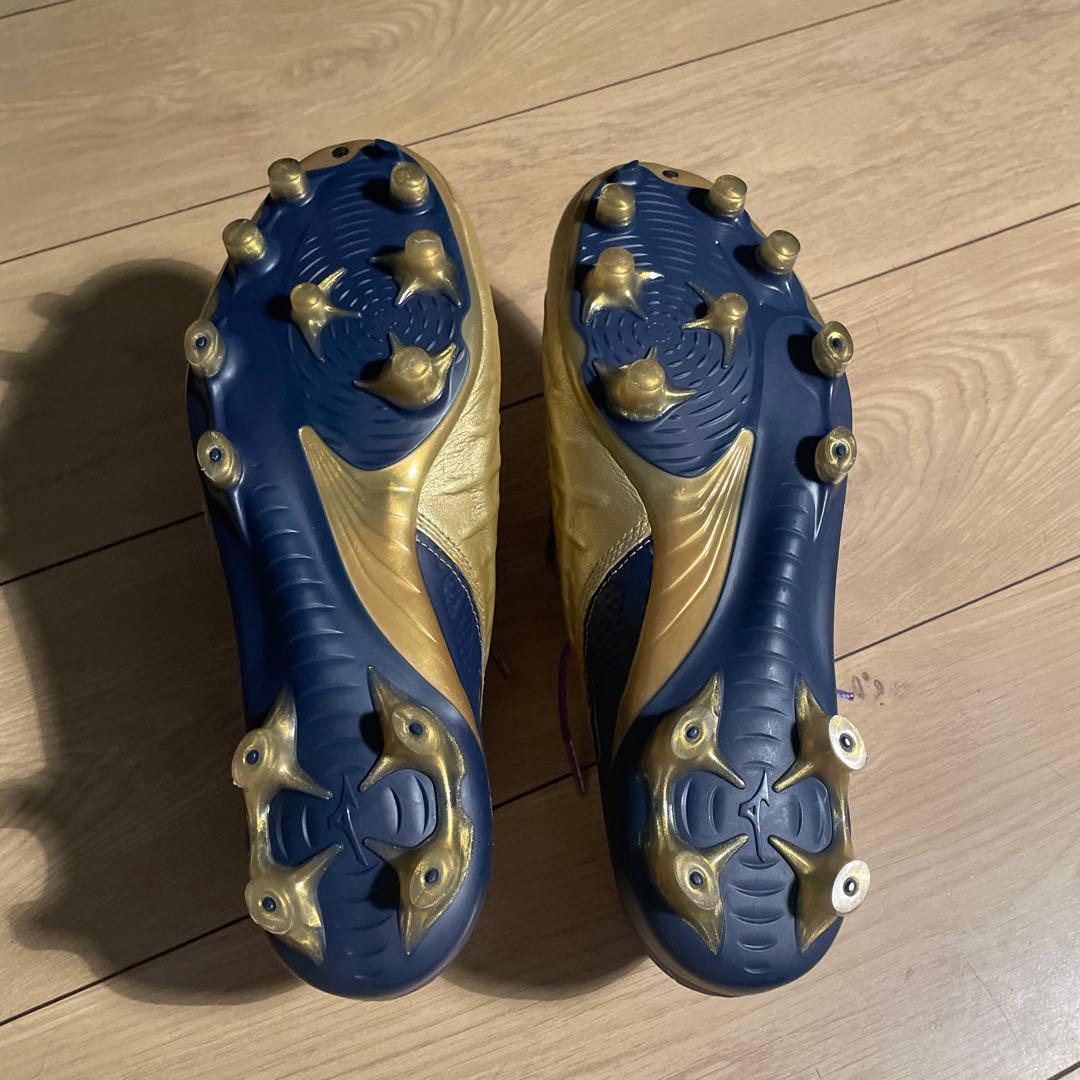 Mizuno サッカーシューズ ゴールド/ネイビー