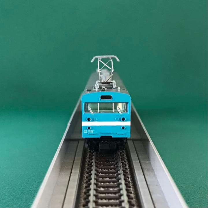 【A3284】クモユニ147 (飯田線色)