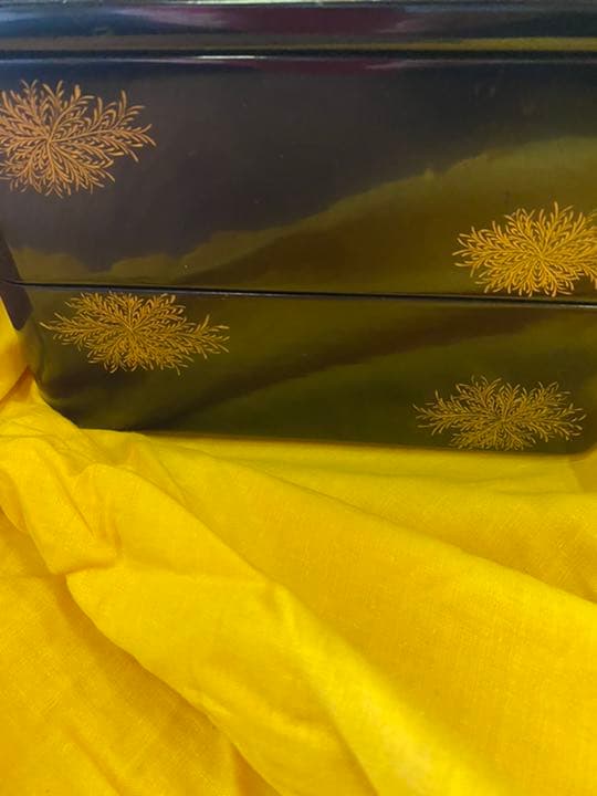 輪島塗り　2段重箱