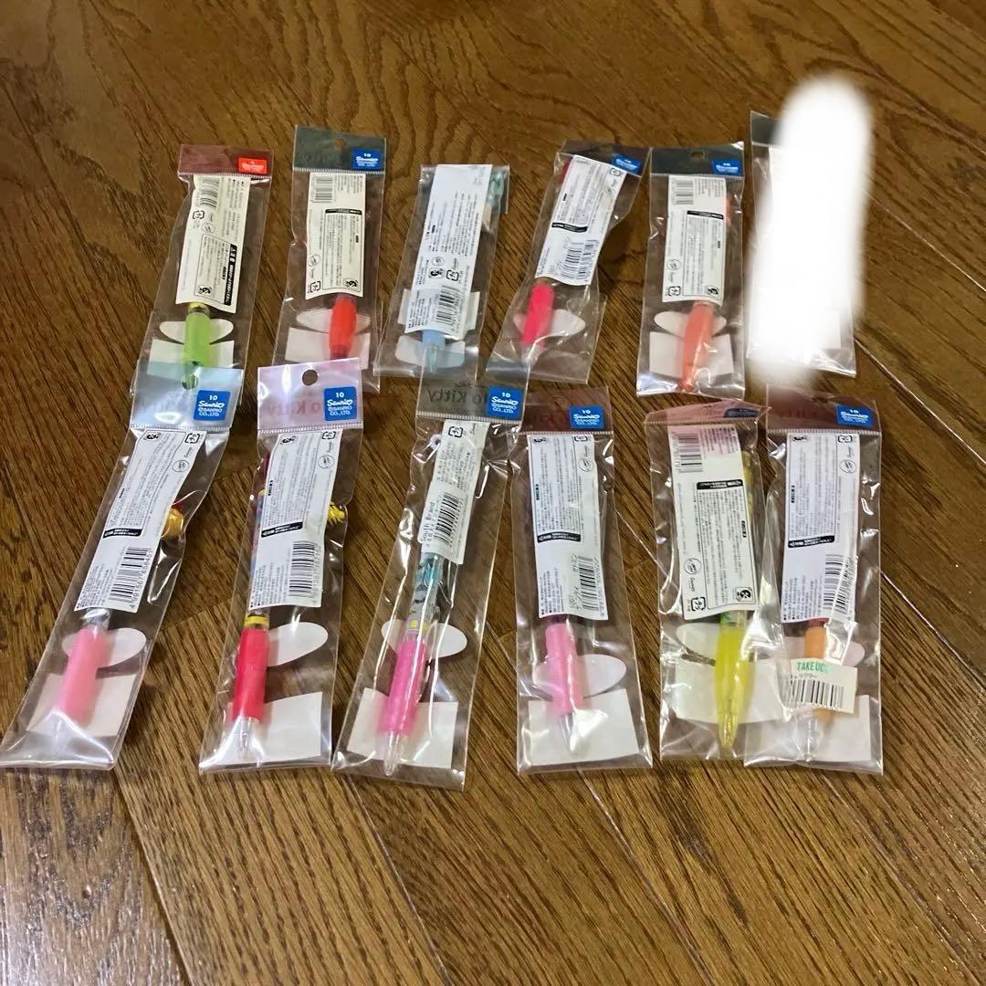 ご当時キティ　シャーペン　ボールペンセット